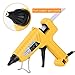 Hot Glue Gun , CCbetter 100W Hot Melt Glue Gun Adjustable High Temperature Melt Adhesive Glue Gun with 10 pcs Glue Sticks for DIY, Craft, Sealing, Repairs, Light and Heavy Duty, Yellow