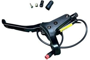 YobiLife Scooter Brake Lever, SM2A Hydraulic Power-Off Handle for Electric Bikes, 2-Core 3-Pin Motor Brake Cutoff Switch, E-B