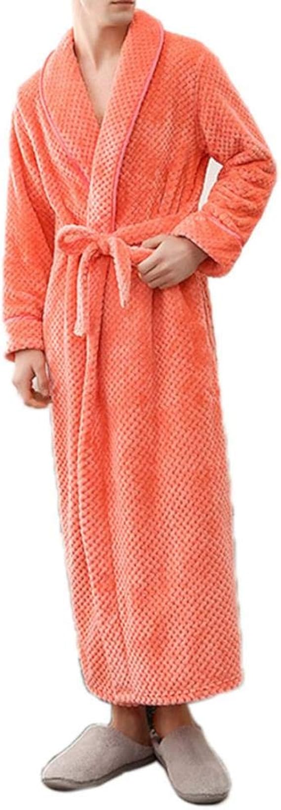 Amazon Lclock エルシーロック バスローブ 男女兼用 部屋着 ルームウェア メンズ レディース 保温 厚手 腰ベルト付き ポケット付き カップル タオル地 吸水 速乾 人気 ユニセックス 温泉 出湯 ホテル お風呂上りバス用品 スパ サウナ 秋冬 バスローブ 通販
