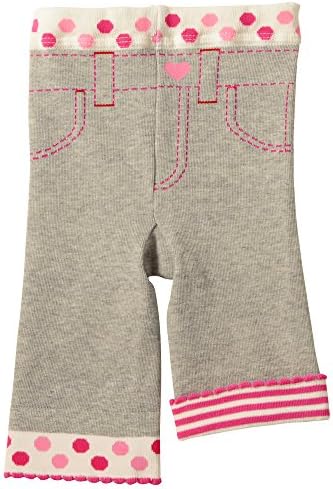 Baby Girl Casual Pants Kid Toddler Cotton Organic Soft Yellow Pants Infant Sport Jogger 12 Mos(80cm) Gray Mikihouse Hot Biscuits