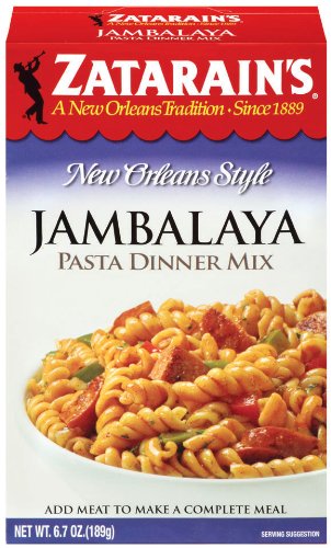 Zatarain's New Orleans Style Jambalaya Pasta Dinner Mix, 6.7-Ounce Boxes (Pack of 12)