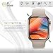 IQ Shield Screen Protector Compatible with Apple Watch Series 4 (40mm)(6-Pack)(Max Coverage) Anti-Bubble Clear Film