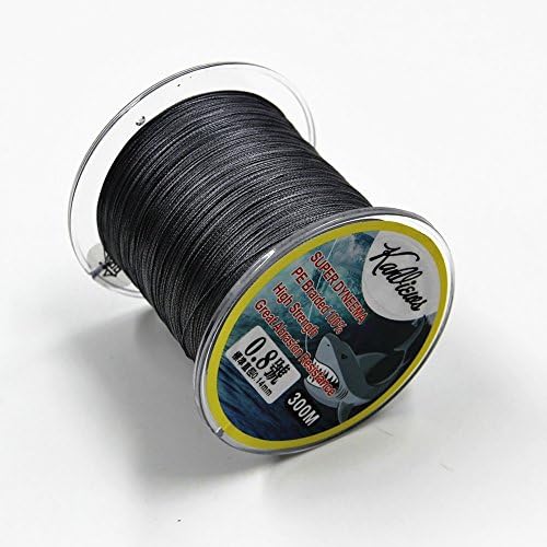 KanViews Brand 300M Braided Fishing Line Super Strong Multifilament 100% PE Braided Fishing Line (0.8)
