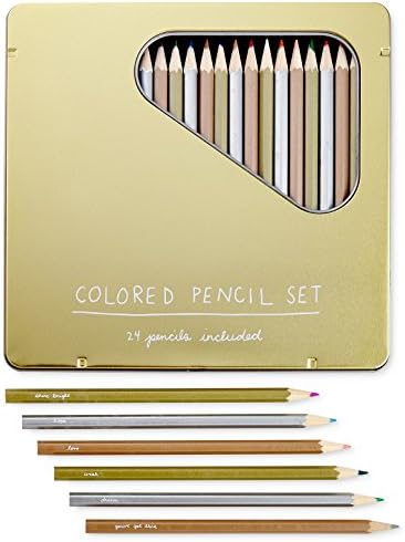 Whimsical Shop 24-Pc. Colored Pencil Set, Multi