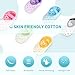 YOHOOLYO Baby Socks 6 Pairs Anti Skid Slip Socks Grip Socks for Toddlers 10-36 Months Toddler and Infants Girl Multicolor