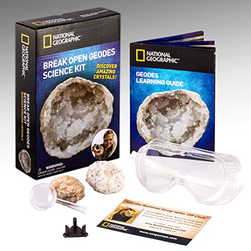 Crack Open 2 Geodes and Explore Crystals with NATIONAL GEOGRAPHIC