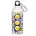 #Emoji Smiley Aluminum Hydration Water Bottle