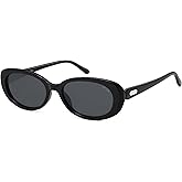 SOJOS Retro Oval Polarized Sunglasses for Women Men Vintage 90s Style Womens Mens Sunnies Sun Glasses SJ2369