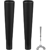 Vekniqo Replacement Batting Tee Topper Compatible with Tanner | 2PCS,Rubber Cup for Baseball Softball Practice Training,Black