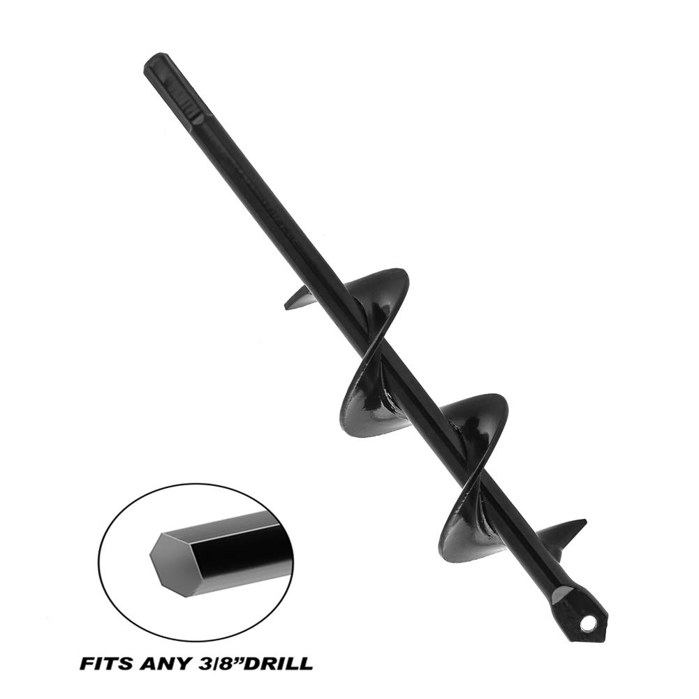 Best garden auger spiral drill bit for planting