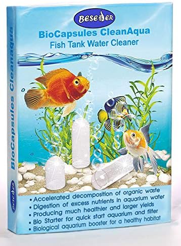 Amazon Com Beseder Biological Booster Aquarium Fish Tank Cleaner beseder biological booster aquarium fish tank cleaner makes water healthier reduces nitrites ammonia for happy fish far less cleaning fish tank