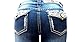 Clash/Jack David/Sexy Couture Women's Bootcut/Skinny Denim Jeans Stretch Blue
