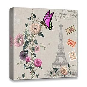 Canvas Wall Art Famous Building Birds/Flowers...