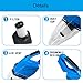 Car Vacuum Cleaner High Power Suction Portable Mini Wet&Dry Handheld with LED Light 2-in-1 Auto Vehicle Hand Vac Pet Hair Remover 120W 4000PA 15FT(4.5M) Power Cord HEPA Filters Ciga DC 12V