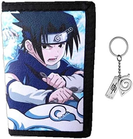 Naruto Wallet with Free Naruto Keychain Included