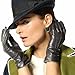 Elma Women's Touch Screen Italian Nappa Leather Winter Texting Gloves Pure Cashmere Warm Lining (7.5, Grey)