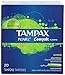Tampax Pearl Compak Plastic, Super Absorbency, Unscented Tampons, 20 Count (Pack of 4)