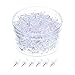 Outus 400 Pieces Push Pins Thumb Tacks (Clear)