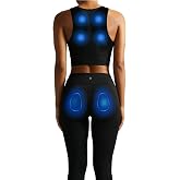 MEGELIN 2-Piece Shaping Set Leggings and Vest for Home Fitness, Hip &amp; Waist Support, Body Sculpting Black