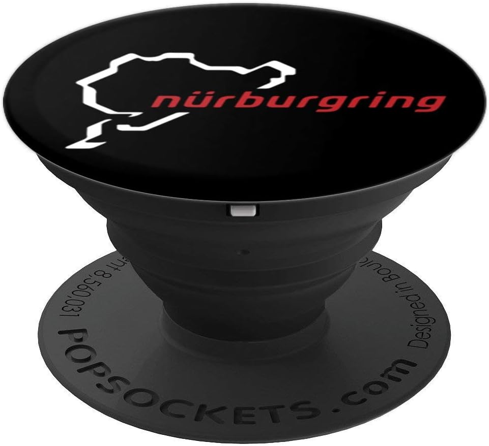 Classic Nurburgring Track Map Graphic Germany BK PopSockets PopGrip: Swappable Grip for Phones & Tablets