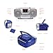 Riptunes Portable CD Player – Programmable Boombox, AM/FM Radio, Bluetooth Blue CDB23BTthumb 1