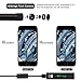 WiFi Endoscope, drunkilk 2.0MP 1200P Full HD Inspection Camera,IP68 Waterproof Borescope with 8 LED Lights, 32.8ft Semi-Rigid Cable Snake Camera for iPhone Android Smartphones,Table PC,iPad (32.8ft)