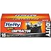 Hefty Heavy Duty Contractor Extra Large Trash Bags, 55 Gallon, 18 Count (Pack of 4), 72 Total