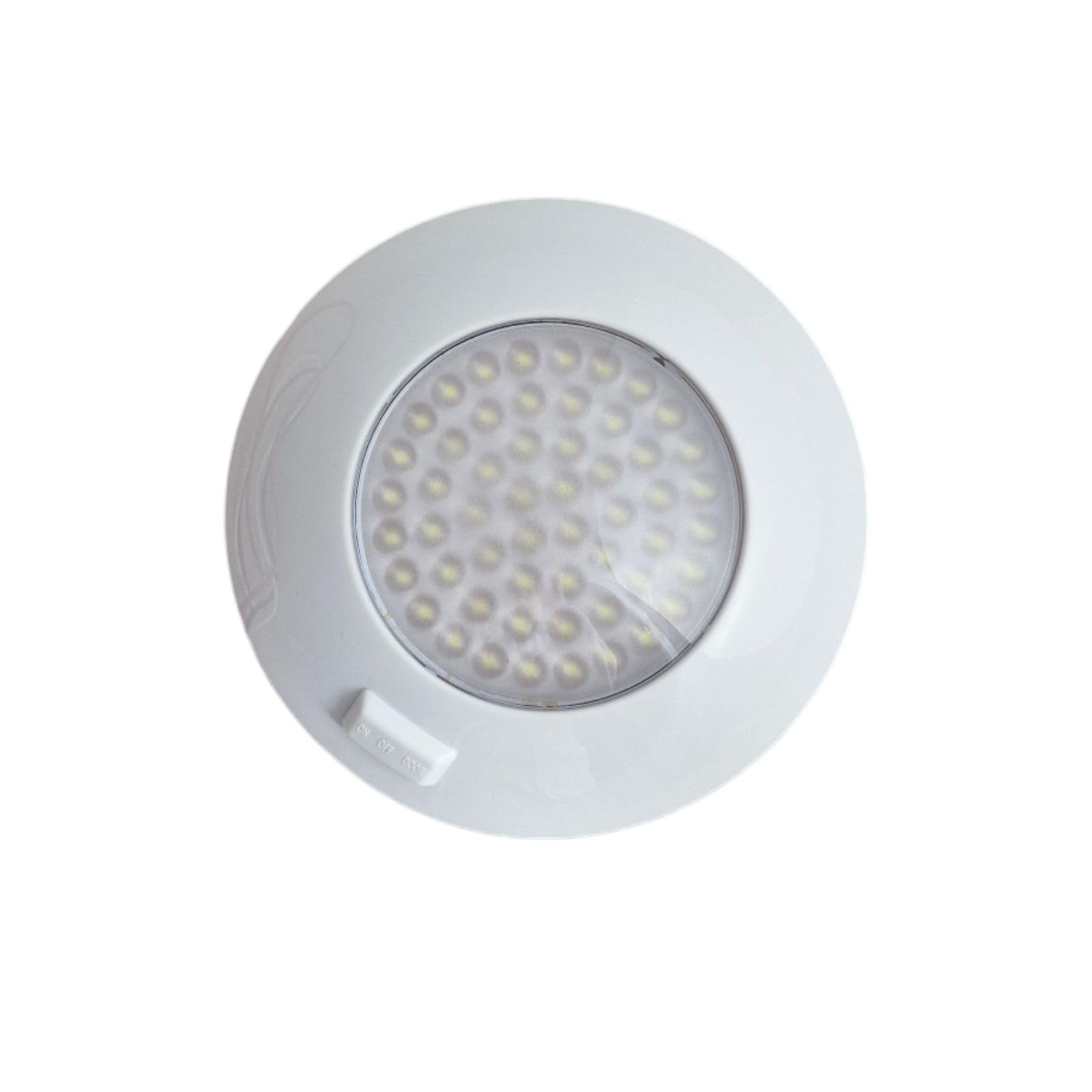 MARVIX LED Ceiling Light 12V 24V Lamp On/Off/Door Switch, Surface Mounted, Energy Saving, Interior Lighting, Caravan Motorhome Boat