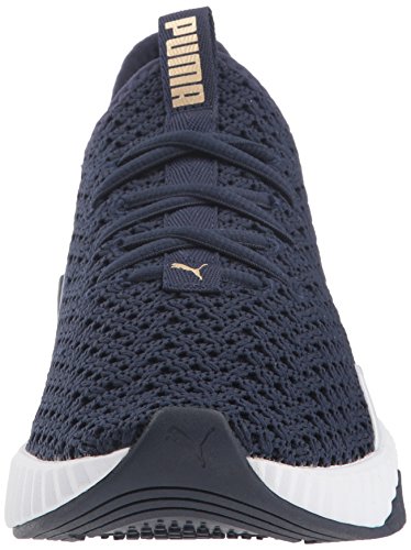 puma defy trainers green