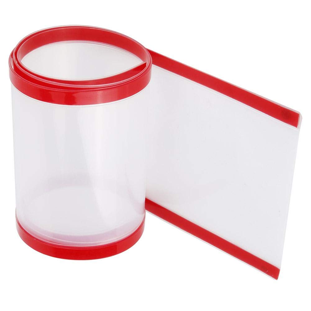 Anti-Pinch Door Strip, Safety Door Hinge Protector Cover Kindergarten Door Pinch Guard Prevents Finger Pinch Injuries (Frosted 120 x 17cm)