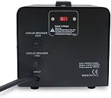 LVYUAN 1000W Voltage Transformer 220V to 110V UK to US Dual Sockets view 8