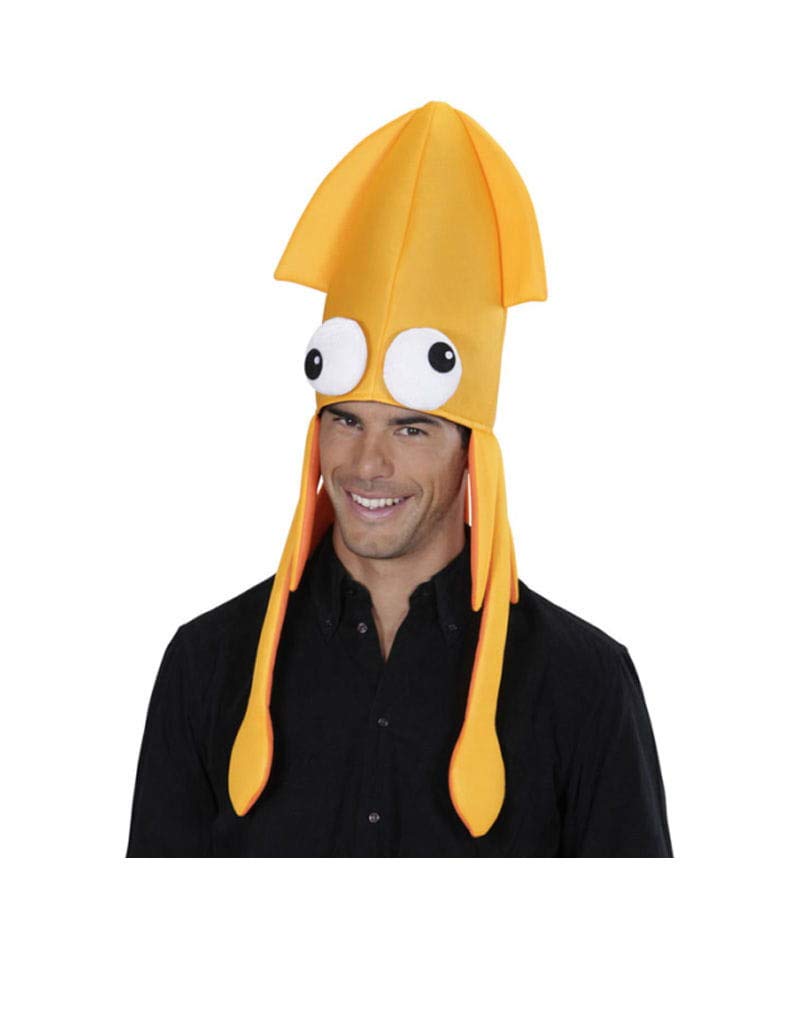 Horror-Shop Squid hat orange