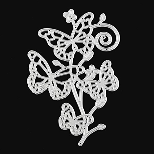 Metal Cutting Dies, NXDA Embossing Dies Stencil Template for DIY Scrapbook Album Paper Card Craft Decoration (G)