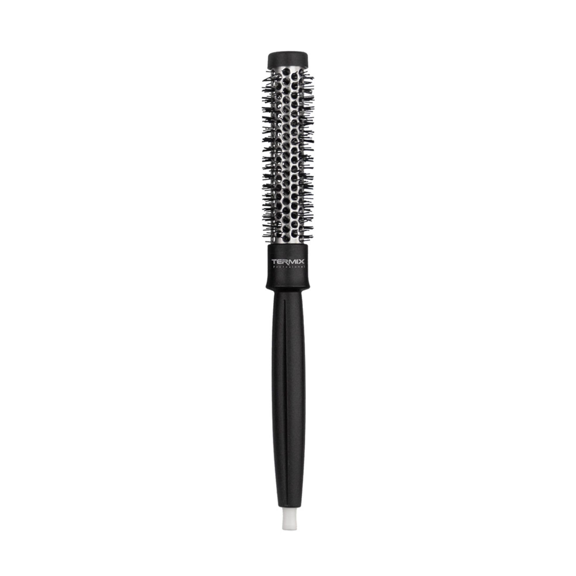 Termix Profesional Hairbrush Ø 17 mm- Aluminum thermal hairbrush with nylon bristles, ideal for all types of hairstyles
