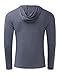 PODOM Men's Long Sleeve Pullover Hoodies T Shirt Casual Sweatshirt V Neck Tops Jersey Sweater