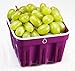 Crisp Kitchen Storage Berry Basket, Purple/Green/Red