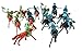 12 Pieces Horses with Western Cowboys Indian Riders