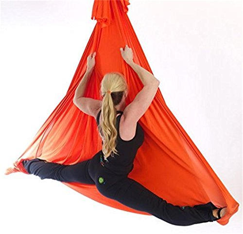 DASKING Premium Aerial Yoga Hammock Kit Flying Yoga Silk ...