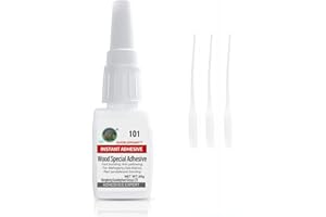 BTBTUU Super Glue for Wood, Instantly Strong Adhesive for Wood, Oak, Board, Table, Chair, Furniture, Crafts, Floor, Cabinet, Door Frames - Clear, Waterproof, Heat-Resistant