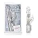 CalExotics Waterproof Jack Rabbit – Rabbit Vibrator With Rotating Shaft – Vibe Sex Toys for Couples – Adult Clitoral & G Spot Massager – Clear