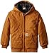 Carhartt Big Boys' Work Active Jacket, Carhartt Brown, Large/14/16