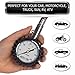 Auto-Tec Pro Tire Pressure Gauge 60 PSI Best For Cars, Motorcycles and Trucks - Certified Accurate