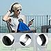 August EP640 Bluetooth Headphones - Wireless Over Ear Headphones with aptX / NFC / 3.5mm Audio In / Headset Microphone - Black