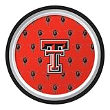 Creative Converting Texas Tech Red Raiders Dessert Paper Plates (8 Count)