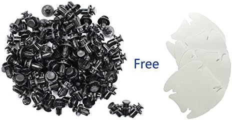 ProSESG(TM)100pcs Replace 90914-0007 Bumper Engine Cover Fender and Grille Clips,Free 4 x Door Handles Protective Film for Subaru Tribeca Baja Forester Impreza Legacy Outback WRX (2003-2016)