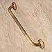 Shower Grab Bar, 17.7 inch Grab Bars for Bathtubs Showers Bathroom, Anti Slip Brass Shower Grabs for Seniors