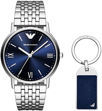 Emporio ArmaniMen's Analogue Quartz Watch with Stainless Steel Strap AR80010