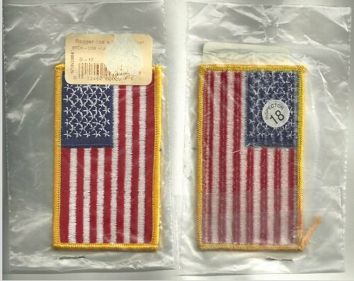 Flag, Us Small Us Badge Flag (3",50 X 2") 2004