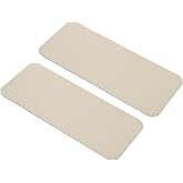 uxcell 2Pcs Felt Base Shaper, 14.6x6.7 Inch Rectangle Bag Bottom Shaper Pad Bag Cushion Base Purse Liner Board Insert Arc Corner for Handbags Tote Crossbody Bag Backpack, Beige
