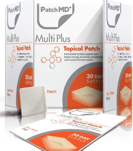 PatchMD Multivitamin Plus Topical Vitamin Patch 60 Day Supply Patch-MD